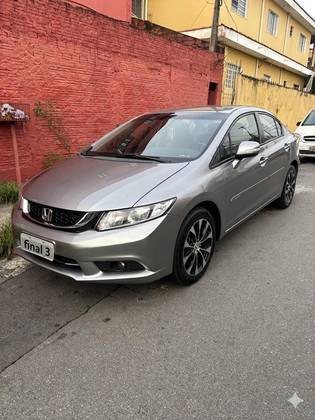 HONDA CIVIC 2.0 LXR 16V FLEX 4P AUTOMÁTICO